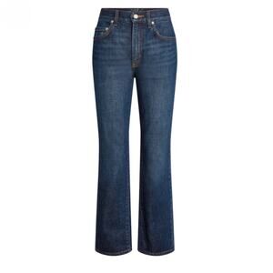 AG Adriano Goldschmied Manya High Waisted Straight Leg Jeans Legacy Blue NWT 28